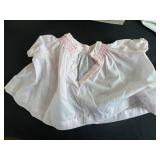 Christening Outfits - White Lace Gown, Pink Dress, Knit Romper, Bonnet