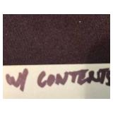 Wooden Two-Door Wardrobe Cabinet with Shelves - Craft Supplies Inside