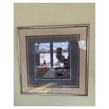 Needlepoint Art Panels - Framed Animal Scenes