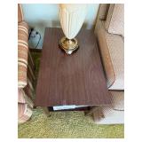 End Table With Drawer - Wood 22 x 18 x 22 in