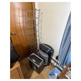 Wire Storage Rack & Fellowes & Ativa Paper Shredders - Home Office Bundle