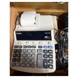 Canon P200-DH II 12-Digit Calculator w/ Calendar & Clock - 120V