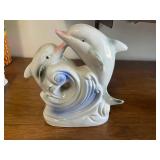 Holland America Line Memorabilia Set: 150 Years Coasters w CoAs, Parrot Statue, Old Dutch Tin