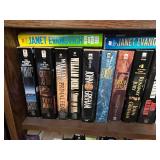 Oak Wood 4-Door Bookcase Cabinet with Locking Doors & Tons of Books Inc!