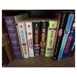 Oak Wood 4-Door Bookcase Cabinet with Locking Doors & Tons of Books Inc!