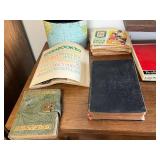 Swiss Army Knife - Vintage Bible, Five-Year Diary, Reading Glass, Map Bucket