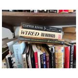 Vince Flynn Thriller Collection - Assorted Paperback Books on Shelf