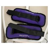 Health o meter Scale with ProSpirit Purple Ankle Weights - 2-Piece Set