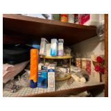 Assorted Towels & Cleaning Supplies - Cabinet Stock