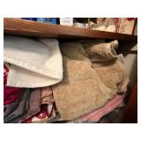 Assorted Towels & Cleaning Supplies - Cabinet Stock