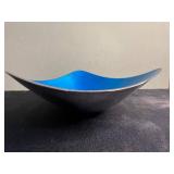 Reed & Barton 241 Enamel Bowls - 2-Piece Set, Red & Blue