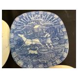 Rörstrand Sweden Blue & White Collector Plates - Limited Edition 1970s (Lot of 10)