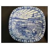 Julien Sweden Collectors Piece Delftware Blue & White Plates
