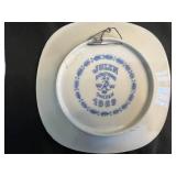 Julien Sweden Collectors Piece Delftware Blue & White Plates