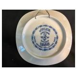 Julien Sweden Collectors Piece Delftware Blue & White Plates