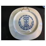Julien Sweden Collectors Piece Delftware Blue & White Plates