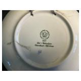 Bing & Grøndahl Christmas Plates - Blue & White Juleaftener Assortment (1916-2010)