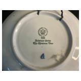 Bing & Grøndahl Christmas Plates - Blue & White Juleaftener Assortment (1916-2010)