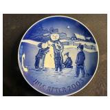 Bing & Grøndahl Juleaften Christmas Eve Plates 2000-2009 Denmark