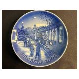 Bing & Grøndahl Juleaften Christmas Eve Plates 2000-2009 Denmark