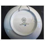 Bing & Grondahl Blue Transferware Christmas Plates Set (Denmark)