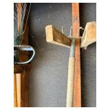 Garden Tools: Shovels, Rakes & Hand Tools in Garage