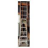 Sears WM-4 Step Ladder - Medium Duty Steel, 225 Lb Capacity