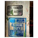 Sears WM-4 Step Ladder - Medium Duty Steel, 225 Lb Capacity