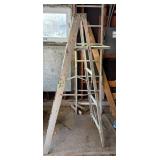 Sears WM-4 Step Ladder - Medium Duty Steel, 225 Lb Capacity