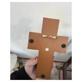 Assorted Wall Decor Bundle: Welcome Sign, Denmark Plate, Crosses & Spoons, Heart Hangings