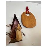 Assorted Wall Decor Bundle: Welcome Sign, Denmark Plate, Crosses & Spoons, Heart Hangings