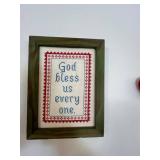 Assorted Wall Decor Bundle: Welcome Sign, Denmark Plate, Crosses & Spoons, Heart Hangings