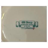 Royal Worcester Blue Bird 3649 Porcelain Figurine & Assorted Glassware Collection