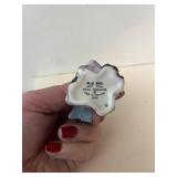 Royal Worcester Blue Bird 3649 Porcelain Figurine & Assorted Glassware Collection