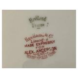 Royal Worcester Blue Bird 3649 Porcelain Figurine & Assorted Glassware Collection