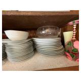 Noritake White Brook Dinnerware Set - Japan Pattern, Plates, Bowls, Cups