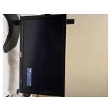 Two Dell E2011Ht monitors on a dual-screen desktop stand; cables are not included.