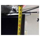 Two Dell E2011Ht monitors on a dual-screen desktop stand; cables are not included.