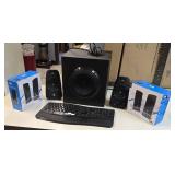 Seamless connections from the keyboard to the speakers and bass speakers, creating an immersive audio experience.