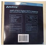 Max Energy Digital indoor Antennas, DVD Player and Phone chargers