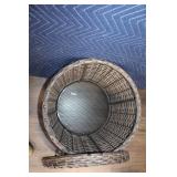 5-Piece Wicker Patio Set with Cushions