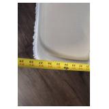 Vintage Beige Lounge Chair with Fringe Detailing