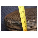 5-Piece Wicker Patio Set with Cushions