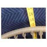 Set of 2 Wicker Lounge Chairs with Cushions and Side Table