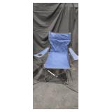 Pair of Blue Folding Camping Chairs