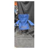 Pair of Blue Folding Camping Chairs