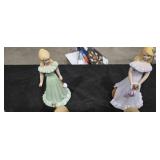 Porcelain Birthday Figurines Set