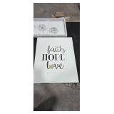 Assorted Decorative Wooden Signs