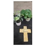 Decorative Plaque, Print, Canvas Lot