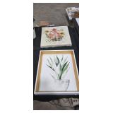 Decorative Plaque, Print, Canvas Lot